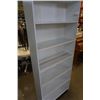 Image 2 : WHITE BOOKSHELF 80 INCHES TALL