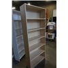 Image 2 : MAPLE FINISH 80 INCH TALL BOOKSHELF