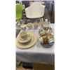 Image 1 : ASSORTED MIKASA PARTIAL SETS - CHINA CUPS AND SAUCERS, PLATES