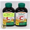 Image 1 : 2 JAMIESON CHEWABLE VITAMIN C 500MG 120CAPS