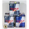 Image 1 : THREE ASSORTED 4 PACKS OF RED BULL