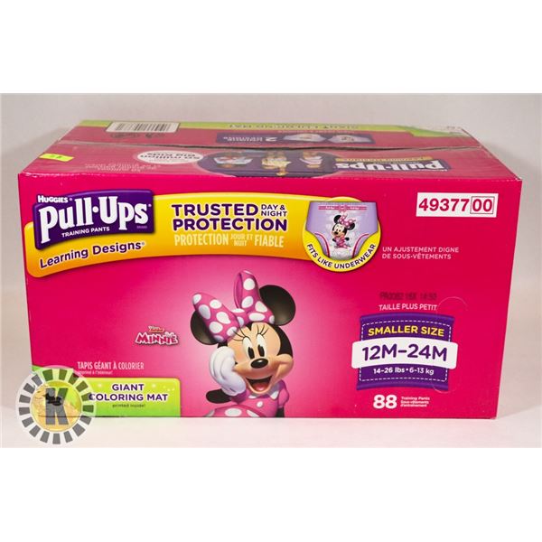 CASE OF HUGGIES SIZE 12M TO 24M