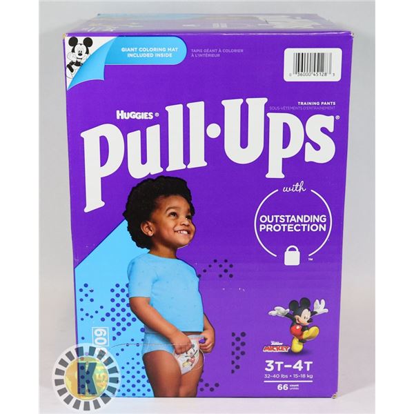 CASE OF HUGGIES SIZE 3T-4T