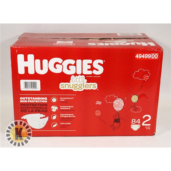 CASE OF HUGGIES SIZE 2