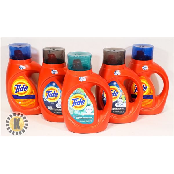 FLAT OF ASSORTED LIQUID TIDE