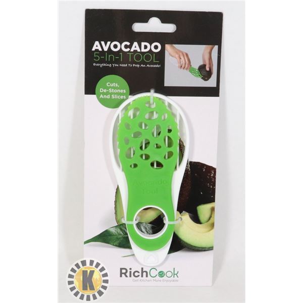 NEW 5 IN 1 AVOCADO TOOL