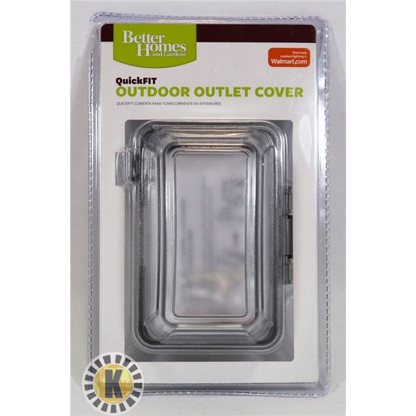 NEW QUICK FIT OUTDOOR OUTLET COVER