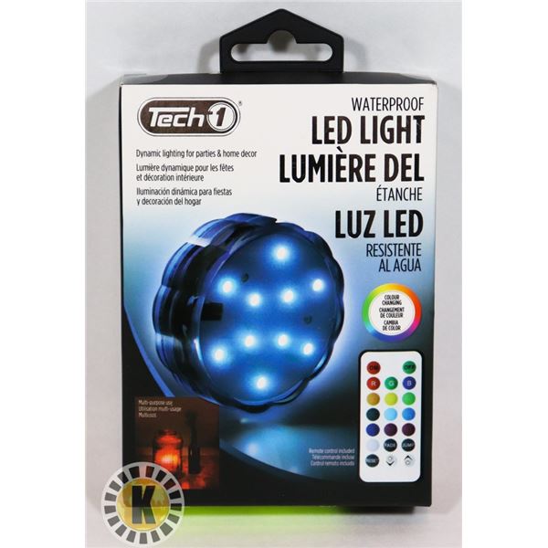 NEW WATERPROOF LED LIGHT WITH REMOTE