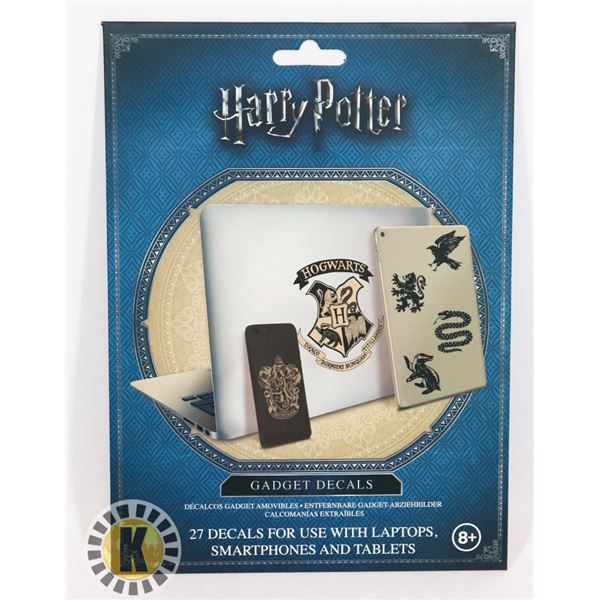 NEW HARRY POTTER GADGET DECALS (27 DECALS)