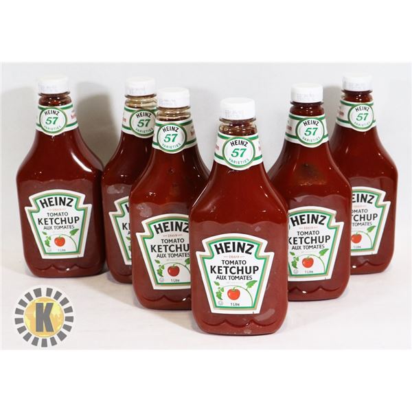 BOX OF HEINZ KETCHUP