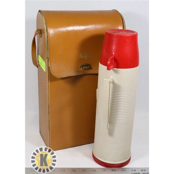 THERMOS SAFARI COOLER/FLASK &  STORAGE BAG