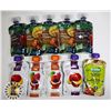 Image 1 : BAG OF ASSORTED BABY SNACKS INCLUDES SMART FLOW