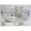 Image 1 : 6 CRYSTAL GLASSWARE
