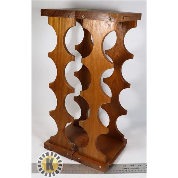 WOODEN WINE RACK