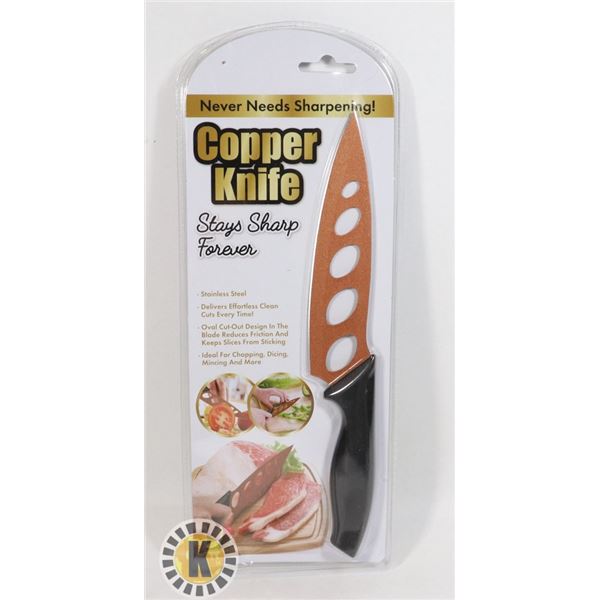 NEW COPPER KNIFE