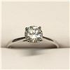 Image 1 : 10K WHITE GOLD MOISSANITES(0.7CT) RING