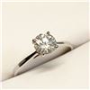 Image 3 : 10K WHITE GOLD MOISSANITES(0.7CT) RING