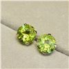 Image 6 : 10K YELLOW GOLD PERIDOT(1.7CT) EARRINGS