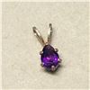 Image 1 : SILVER AMETHYST PENDANT