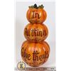Image 1 : NEW PUMPKIN "IN ALL THINGS GIVE THANKS" DECORATIVE