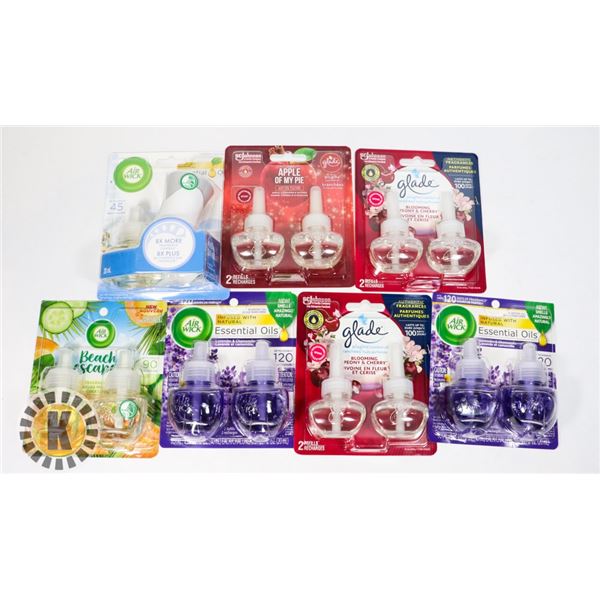 ASSORTED BAG OF AIR WICK ESSENTIAL OILS