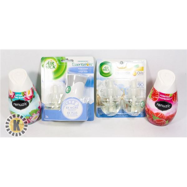 ASSORTED BAG OF AIR WICK ESSENTIAL OILS