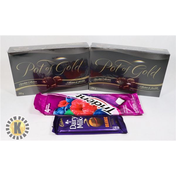 BAG OF CHOCOLATE AND GUM