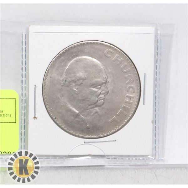 1 ELIZABETH II / WINSTON CHURCHILL 1965 COIN