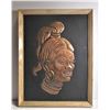 Image 2 : Embossed Copper Art Plaques - Two Ladies