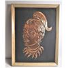 Image 3 : Embossed Copper Art Plaques - Two Ladies