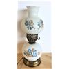 Image 1 : Vintage Lamp Milk Glass - Tested and Works