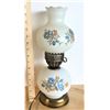 Image 2 : Vintage Lamp Milk Glass - Tested and Works