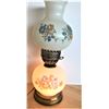 Image 3 : Vintage Lamp Milk Glass - Tested and Works