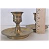 Image 2 : Pair of Brass Candlesticks