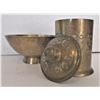 Image 2 : Brass Bowl and Container Set