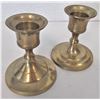 Image 1 : Pair of Brass Candlesticks