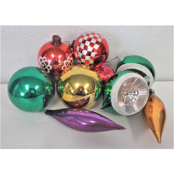 Box of Vintage Christmas Ornaments