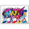 Image 1 : Shimon Mimoun- Layers of metal in a plasma cutting technique, hand painted  "?? THE BEATLES"