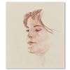 Image 1 : Charles Lynn Bragg, "Contentment" Original Conte Drawing, Hand Signed with Letter of Authenticity