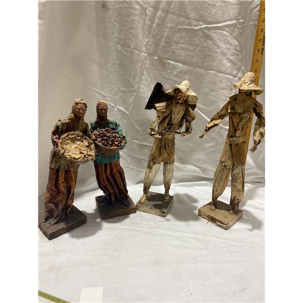 Papermache figures