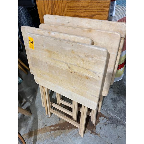 4 TV trays
