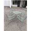 Image 1 : Rustic patio table and chairs