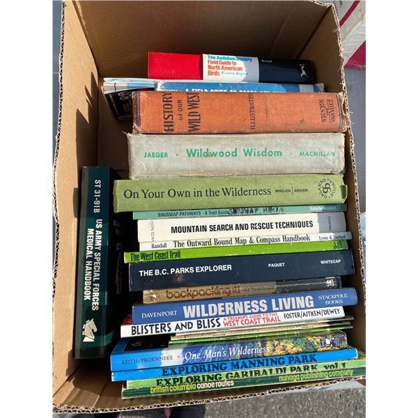 Lot wilderness books