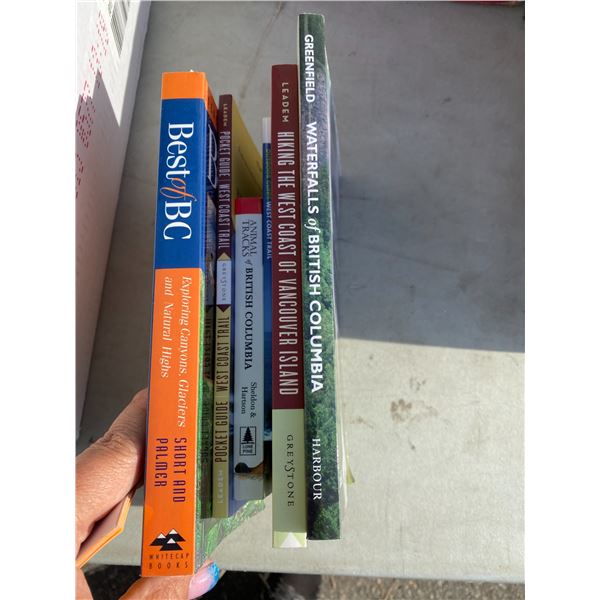 Lot outdoor books