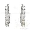 Image 1 : Jewelry .35 ctw Diamond Earrings 14K White Gold