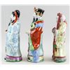 Image 4 : Chinese Porcelain Statues Fu Lu Shou
