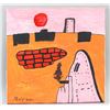 Image 2 : American Oil on Canvas Signed Philip Guston