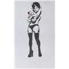 Image 1 : British Pop Mixed Media on Paper Inscribed Banksy