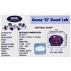 Image 4 : 40.35ct Oval Cut Blood Red Natural Ruby GGL