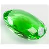 Image 2 : 76.55ct Oval Cut Green Peridot GGL Certificate